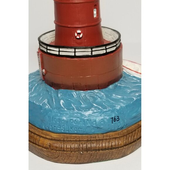 BLOODY POINT, MARYLAND LIGHTHOUSE 7.25 INCHES TALL NEW IN BOX #1004 - Picture 5 of 10